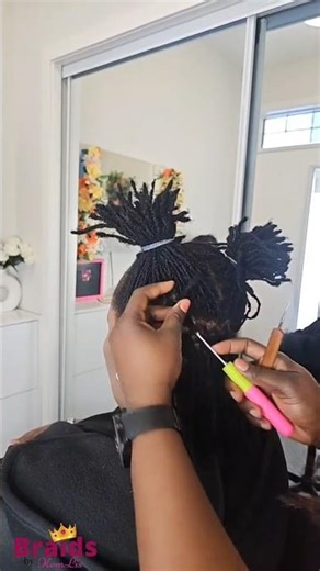Live Tutorial that works on Sisterlocks and Microlocs