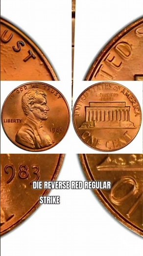 1983 Doubled Die Lincoln One Cent Memorial Rare Pennies Worth $7,000.00.