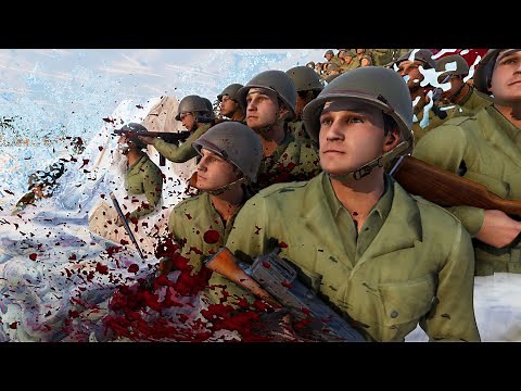 1 MILLION US Soldiers Invade D-DAY Omaha Beach! - Ultimate Epic Battle Simulator 2 UEBS 2