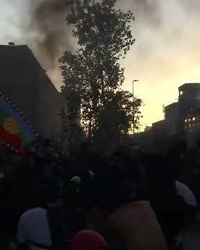It's just a Burning Memory played at protest