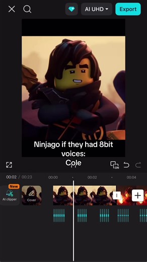 Ninjago Characters with 8bit Voices