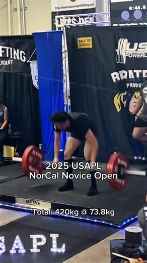 ‼️2025 USAPL NorCal Novice Open‼️ This meet was quite a ride. Even though there were a lot of outside factors, it meet went smoothly and as best as possible. Went 9/9 and even hit higher numbers than the projected. Could have gotten third, but we ended up having another athlete push past their limits to lift more than they thought they could. We learned a lot this meet and we will be more prepared for the next 💪🏽 Squat: 130kg Bench: 110kg Deadlift: 180kg | Adapted Strength