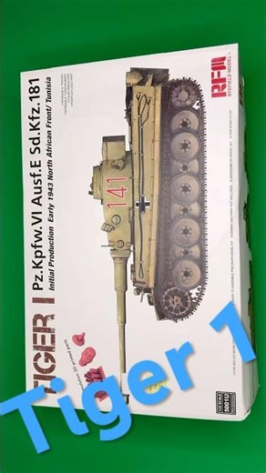 Ryefield Tiger 1 #scalemodel #modelkit #history #worldwar2 #artist #acrylicpaint #ww2 #weathering