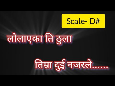 Lolaayeka Ti Thula - D# Karaoke with Lyrics | Fresh Clean HQ Audio | Nepali Karaoke