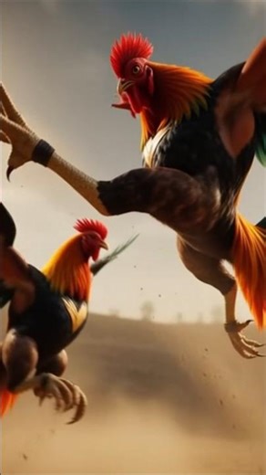 India vs Pakistan Epic Battle ⚔️ | Rooster Warriors Fight | Ultra Realistic CGI #ytshorts