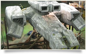 restoring the original nostromo from the movie alien