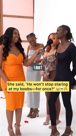 Blinddateconnect on Instagram: "She said, ‘He won’t stop staring at my boobs—for once?’ 😭💀🔥#viral #trend #family #viralvideos #reel #reelsvideo #funny #love"