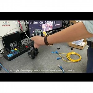 Bộ chuyển đổi quang điện Optone I OPT-2200S20 I 10/100/1000Mb