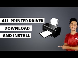 how to hp printer drivers download and install/technicworks