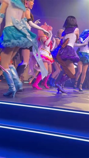 Team Gold Moon最後のミラクルロマンス♪のサターンかわいい〜〜〜一生観てるプルートお姉様のサラッサラヘアも🫶#スーパーセーラーサターン#飯島優花　#TeamGoldMoon #美少女戦士セーラームーン#prettyguardiansailormoonshiningtheater #シャイニングシアター　#shiningtheater