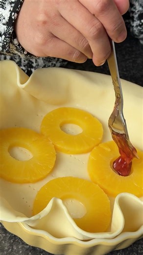 Easy Pineapple Pastry 🍍✨