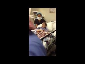 Anesthesia - Unedited Video of a child falling asleep (www.MicrotiaEarSurgery.com) HD 720p
