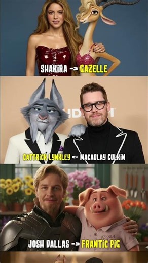 Meet the Cast of Zootopia 2: Returning Stars & New Characters! 🐰🦊 #shorts #Zootopia2 #Disney