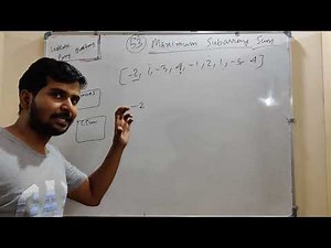 LeetCode 53 | Maximum Subarray | Brute Force | Hindi