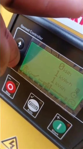 Testing the control panel of a 350kva Mantrac Generator #dieselgenerator #genset #generator
