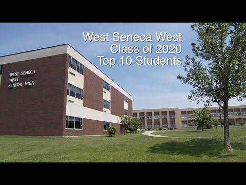 West Seneca West, Class of 2020, Top 10 Students