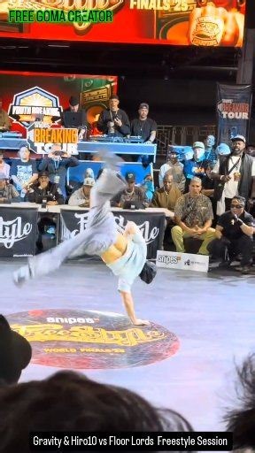 Gravity & Hiro10 vs Floor Lords _ Freestyle Session 2025 Bboy battle #freegomacreator #holiday #breakdance #freestylesession #frenchlanguage | Free Goma Creator