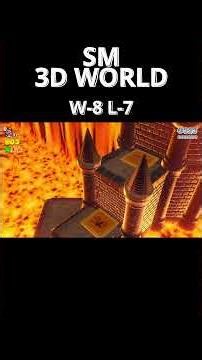HARDEST LEVEL! W-8 L-7 | Super Mario 3D World #nintendo #mario #completionist