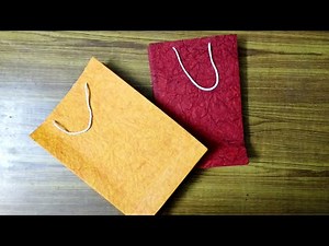 HOW TO MAKE A HANDMADE BAG FOR EVERY GIFTS
