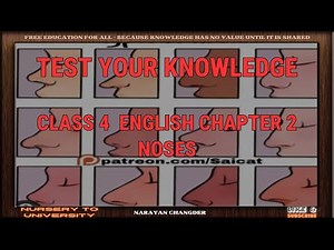 CLASS 4 ENGLISH CHAPTER 2 NOSES