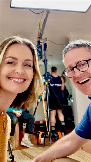 The next episode of Gary and Barb… And @lole.joe’s catch in action. | Carrie Schroeder