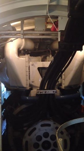 Class 37 engine room start up