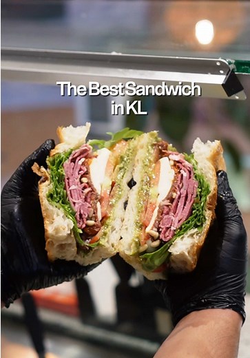 Port Sandwich Gaya Italy Halal di Bukit Bintang