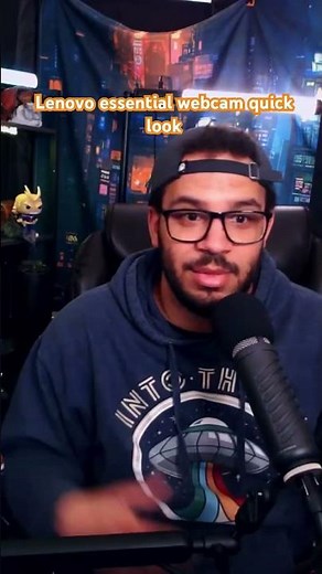 Quick look : Lenovo essential full HD webcam #tech #gaming #gamingsetup #lenovo #contentcreator