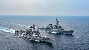 Aircraft carriers to be in action in second phase of Exercise Malabar in Arabian Sea