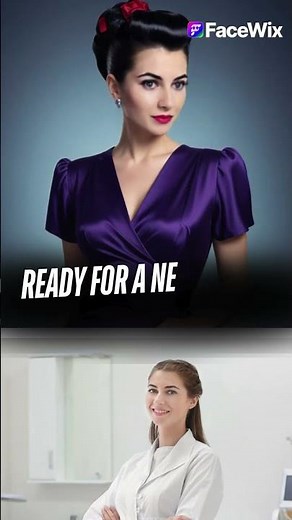 Pin Up Retro Glamour Women try Your self Today Retrowomen #facewix #retro #fashion #faceswapping