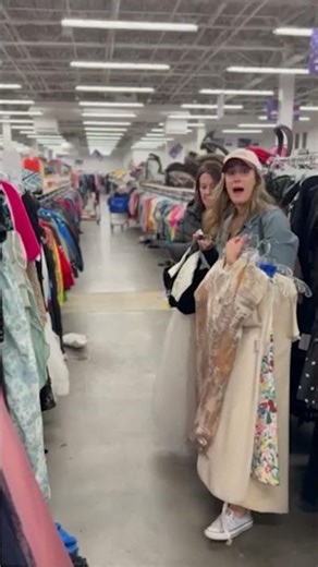 Mom shocked to find bridesmaid dress from her 1989 wedding in a thrift store #shorts