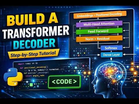 How a transformer decoder works in NLP