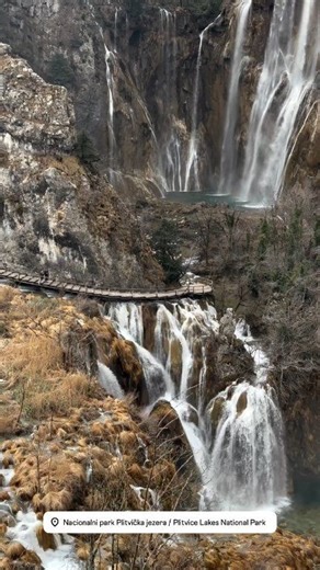 Plitvice Lakes today 😍 Stunning in every season. Filmed by Željko Brčina - thanks for mentioning. instagram.com/brcina_photography . . . . . #plitvice #plitvicelakes #waterfalls #croatia #nature | Plitviceblog