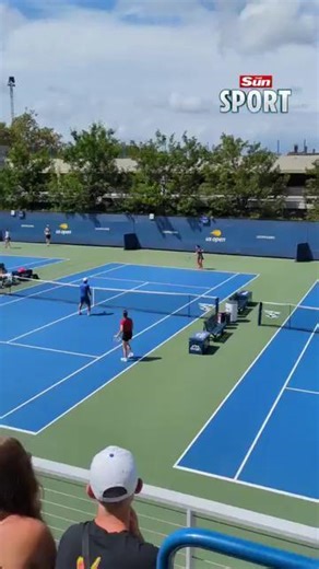 2.3K views | Emma Raducanu's practice session looks harder than her US Open 1st round match  | The Irish Sun Sport | Facebook