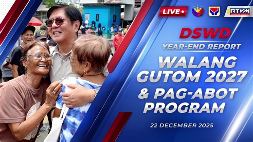 As the year comes to a close, let us revisit the important actions taken by the government to address the nation's problems of hunger and social welfare. Following the directive of President Ferdinand R. Marcos Jr., the Department of Social Welfare and Development (DSWD) is intensifying its anti-hunger drive under ‘Walang Gutom 2027,’ launched in 2023 through Executive Order No. 44, to reduce food insecurity in 750,000 households by 2027. Since its implementation, hunger indicators among benefic