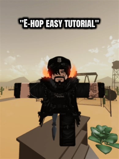 Easy E-Hop Tutorial for Roblox Evade Gameplay