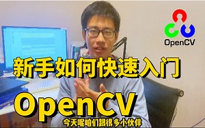 新手如何快速入门OpenCV？从安装到项目实战，迪哥精讲OpenCV图像处理工具，简直太适合新手入门了！（深度学习/计算机视觉）