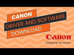 How to download canon printer driver