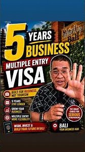 5 YEARS BUSINESS MULTIPLE ENTRY VISA