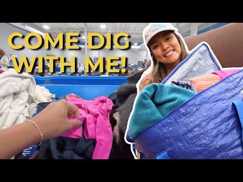 POV: Come Thrift With Me at the Goodwill Outlet Bins 👀