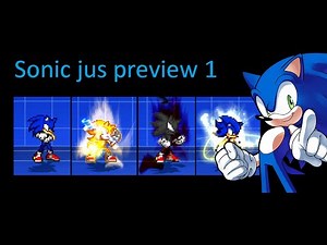 [preview] Sonic jus char - mugen char