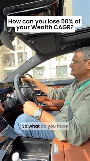 Kapil Jain | Can a single 20% fall wipe out years of gains? Comment “Prag” to learn more. Most investors think returns average out. But investing... | Instagram