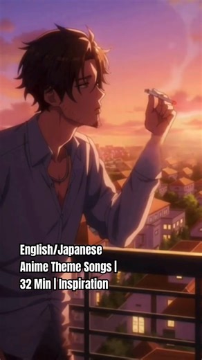 English/Japanese Anime Theme Songs | 32 Min | Inspiration #trending ‪@309LoopDistrict‬