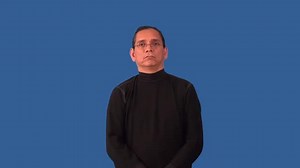 Watch how to sign 'set expression' in American Sign Language.