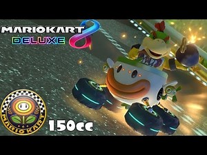 Mario Kart 8 Deluxe: 150cc Flower Cup w/ Bowser Jr. [1080 HD]