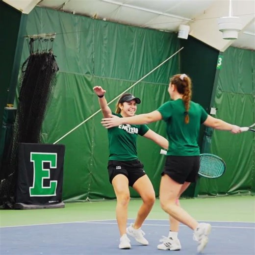 EMU Tennis Highlights: Eagle Down Cleveland State, 6-1