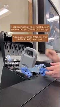How to Change the Ink | Printer Reset #canonprinters #largeformatprinter