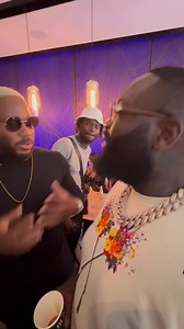 Family movements with the big hommie Rick Ross Luc Belaire | Kiddwaya