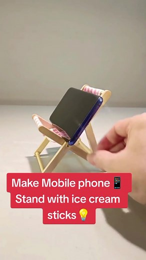 Make mobile phone📱 cover with ice cream sticks💡 #diysticker #crafty #craftfactory