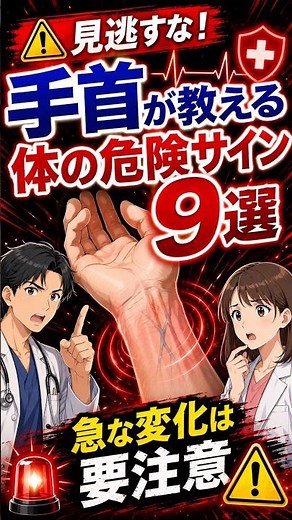 【手首の見た目でわかる！隠れた不調をセルフチェックする健康サイン】◯